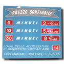 Codice ES005 - PREZZO GONFIABILE - 3 PREZZI