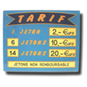 Codice ES008 - TARIF -  JETON