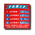 Codice ES010 - TARIF -  JETON