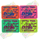 Codice B.45/60006/KAFF - BIGLIETTO IN PLASTICA 45 X 60 X 1,9mm STANDARD PER GIOSTRA KAFFE TASSE