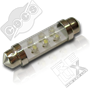 Codice LEFT1042-6 - LAMPADA A 6 LED - TIPO SILURO 10X42