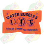 Codice BP44/72022 - BIGLIETTO IN PLASTICA "PERGAMENA" 44X72X1,9mm - STANDARD PERWATER BUBBLES